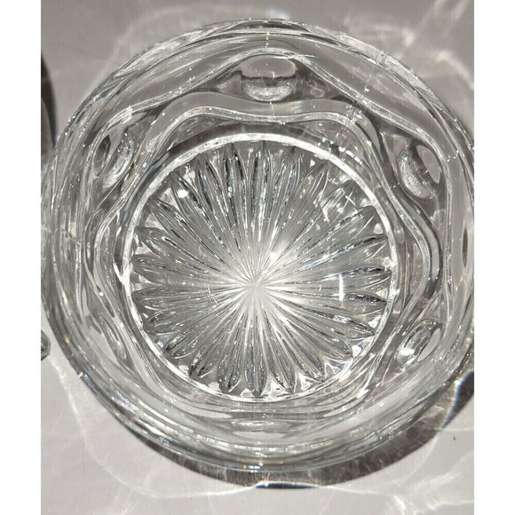 Vintage Alexandra 24% Lead Crystal Egg Footed Stunning Condition! - Picture 7 of 7